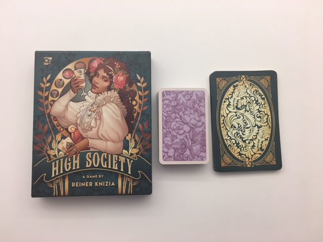 High Society Review (2018 Edition): Reiner Knizia's Bougie Bidding 