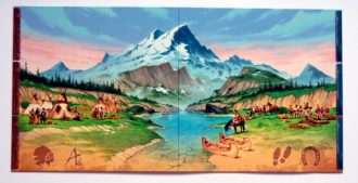 Figure 3: Main game board (Discoveries: The Journals of Lewis & Clark)