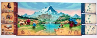 Figure 7: Main board during the game (Discoveries: The Journals of Lewis & Clark)