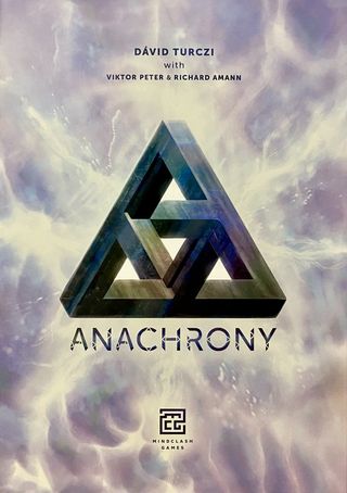 Front cover of Anachrony board game box