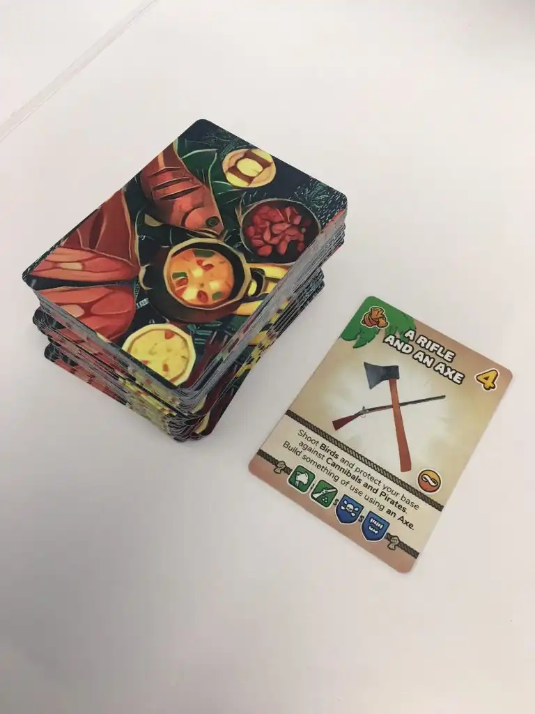 drawing cards from the deck